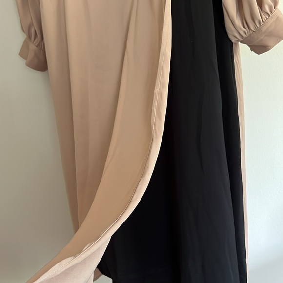 Eloquii colorblock midi dress - Picture 8 of 9